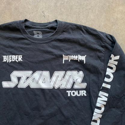 L Justin Bieber Tour Longsleeve