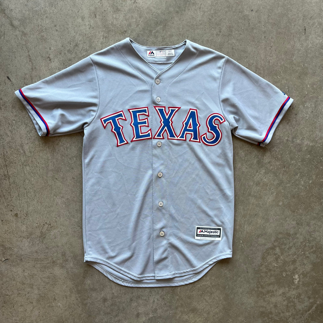 S grey Texas Rangers Tee