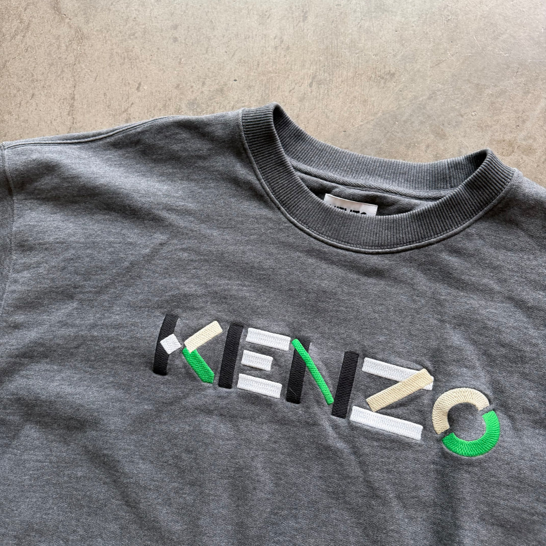XXL Grey Kenzo Crewneck