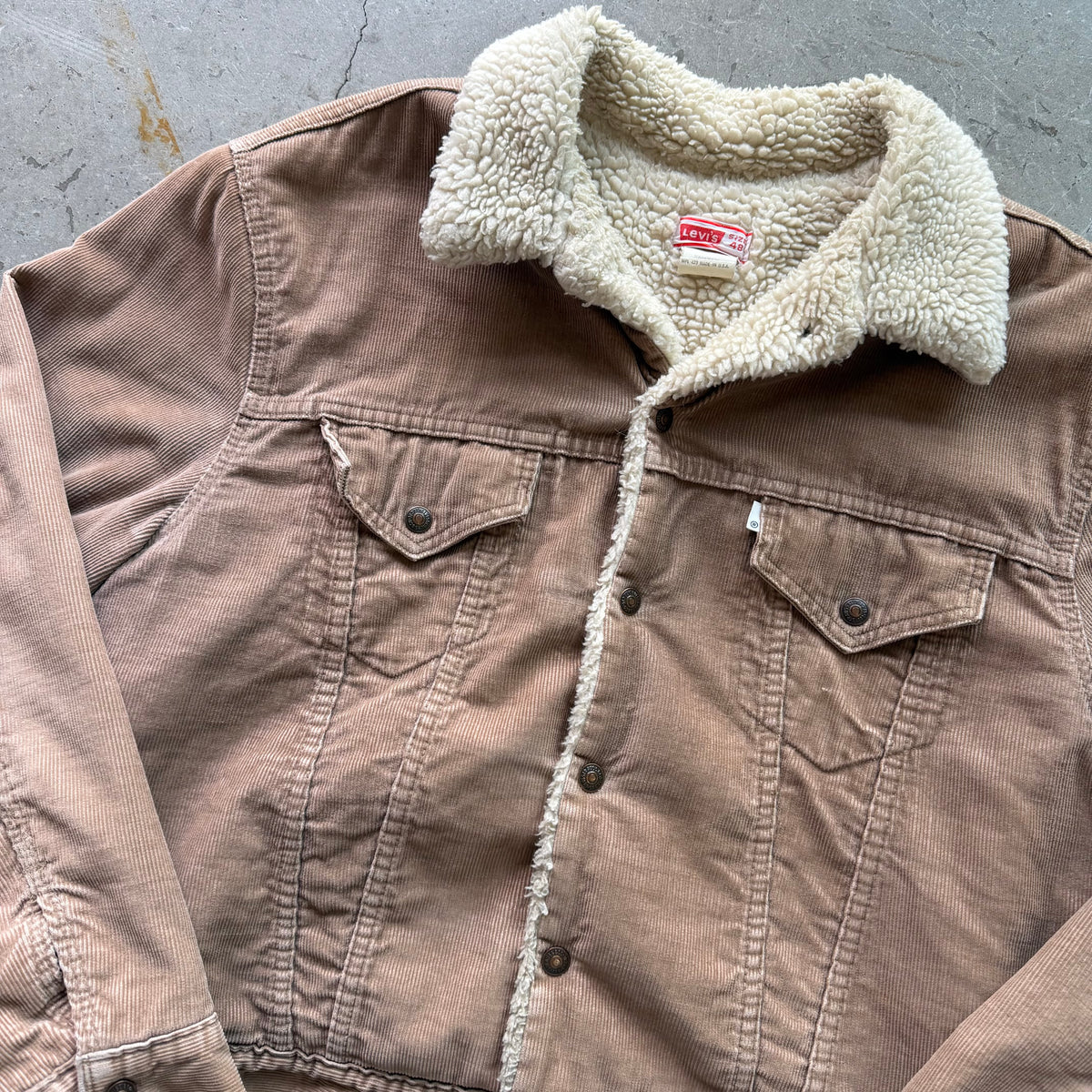 L 70s Levi’s Sherpa Lined Jacket