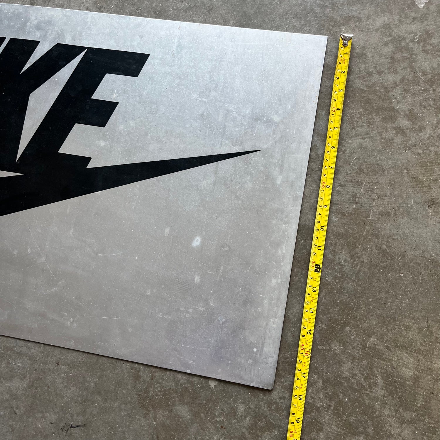 Sheet Metal Nike Store Display