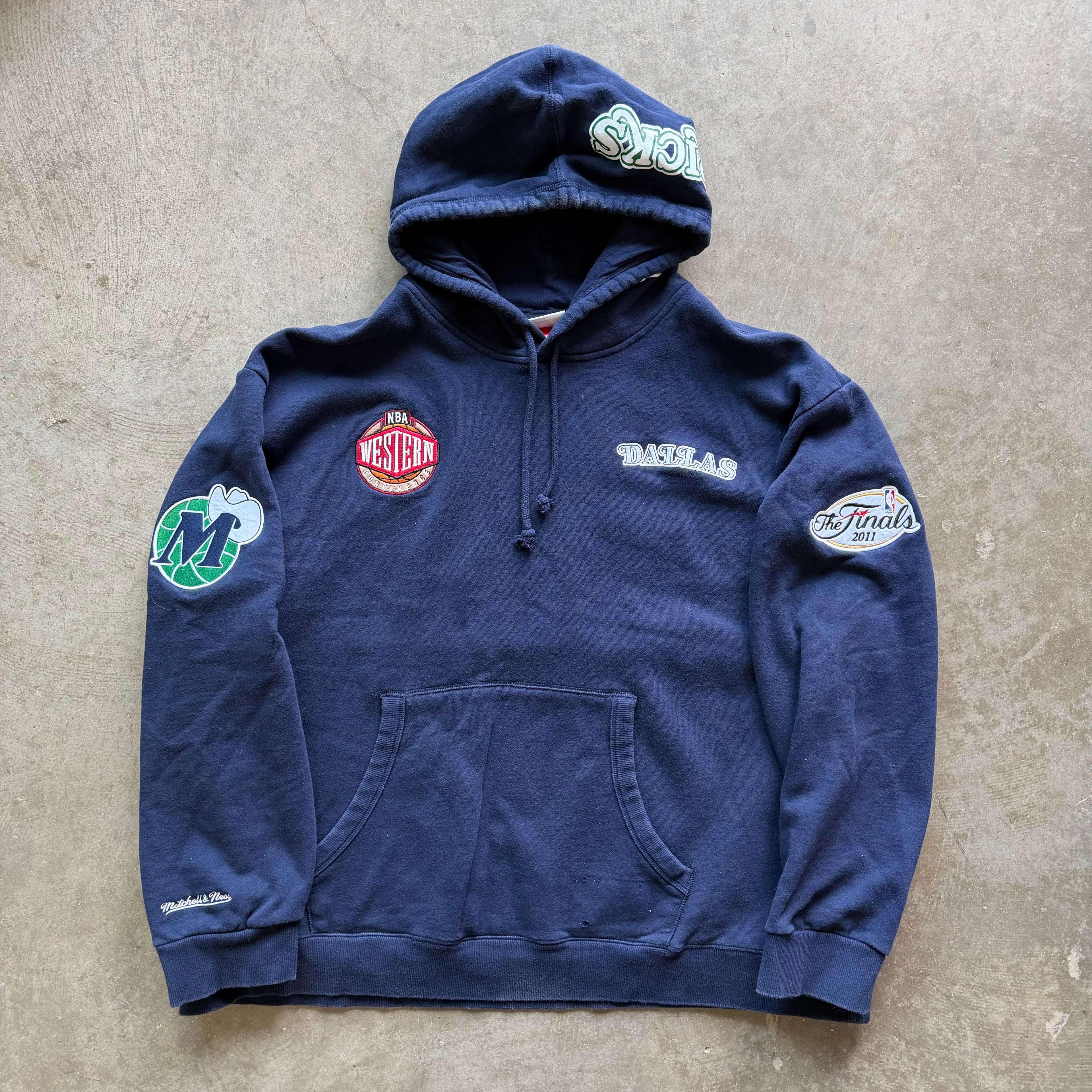 XXXL Retro Dallas Mavs Hoodie