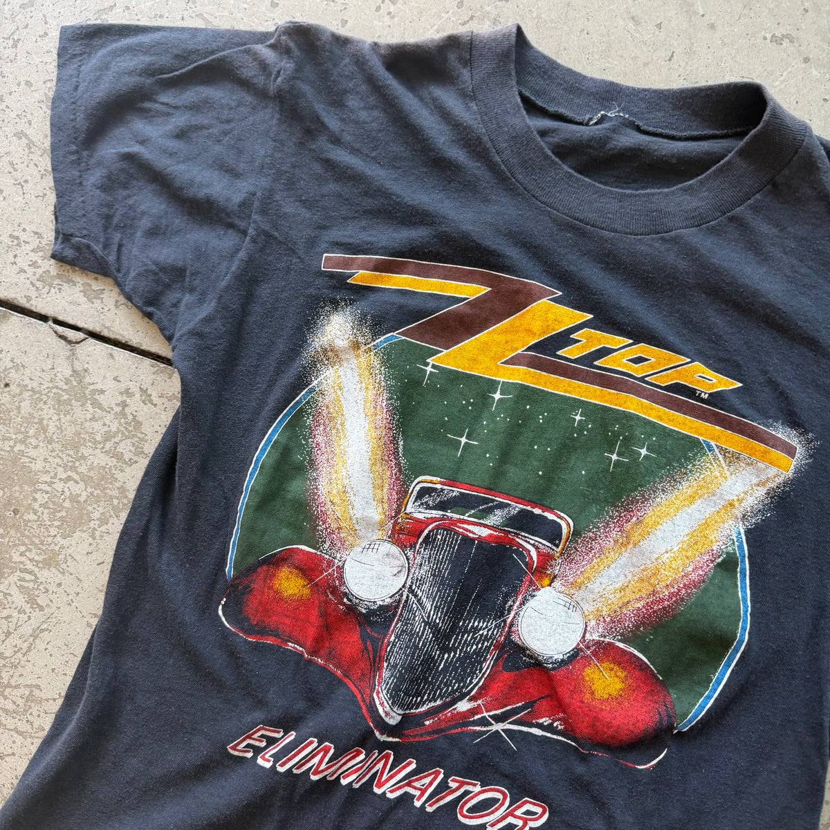 M 83 ZZtop Concert Tee