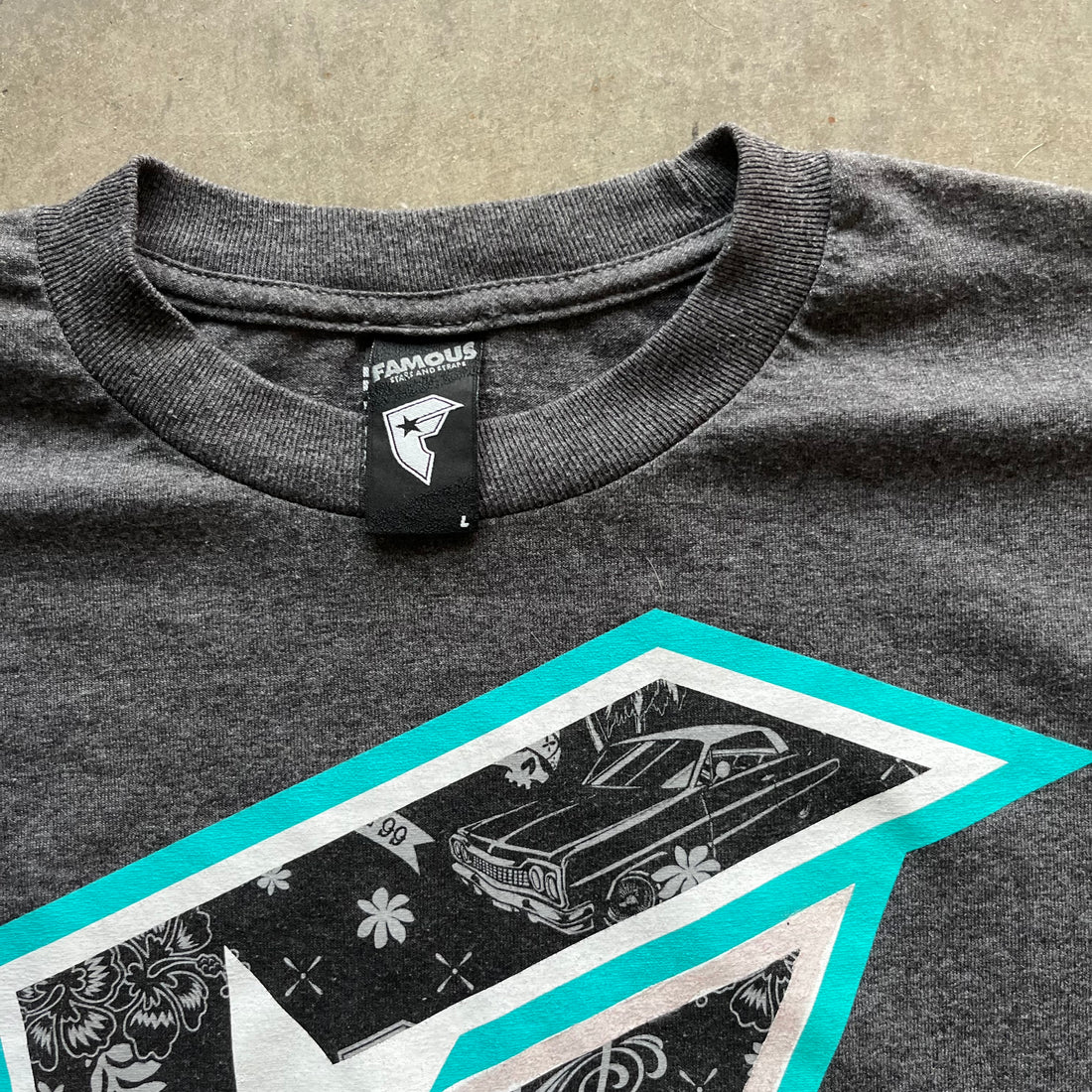 L Y2K Famous Tee