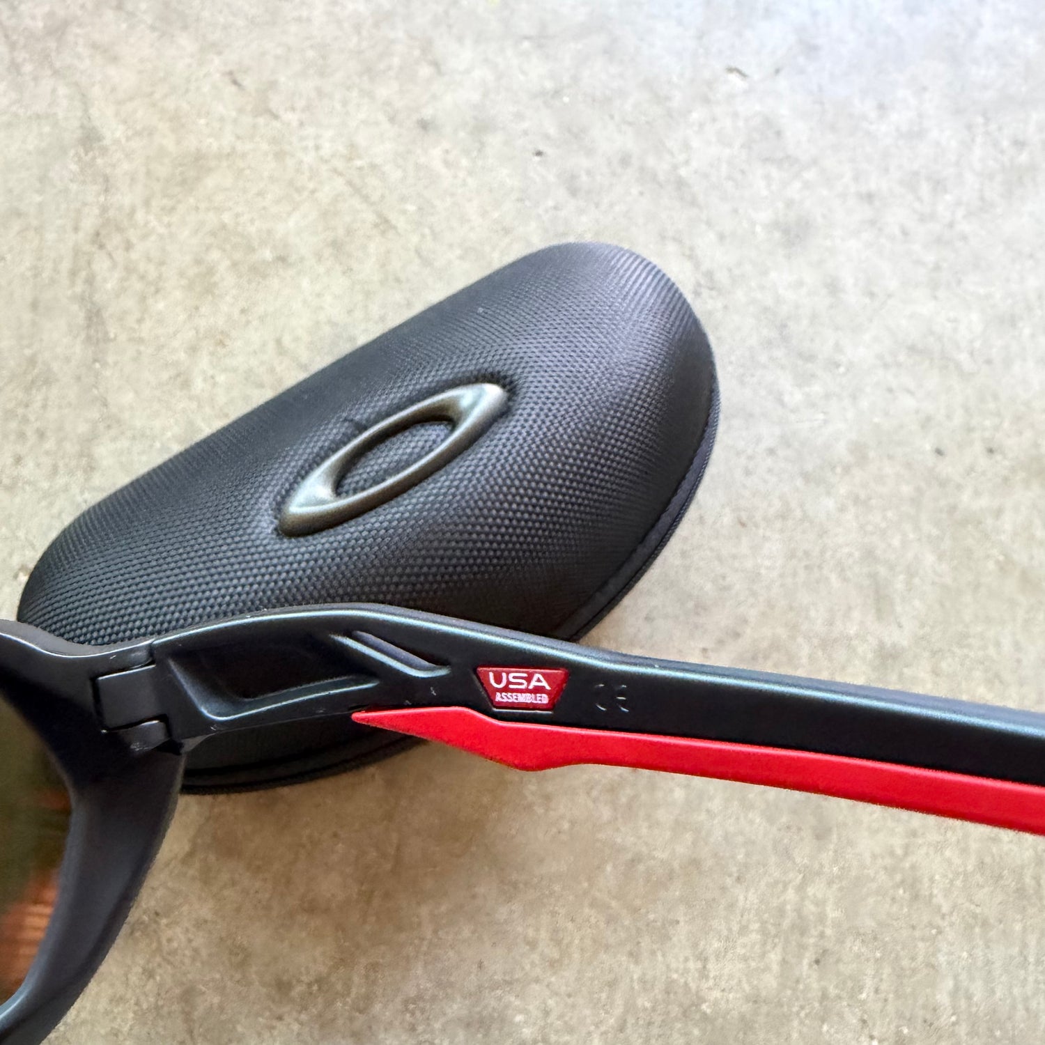 Matte Black Oakley Plazma Frames