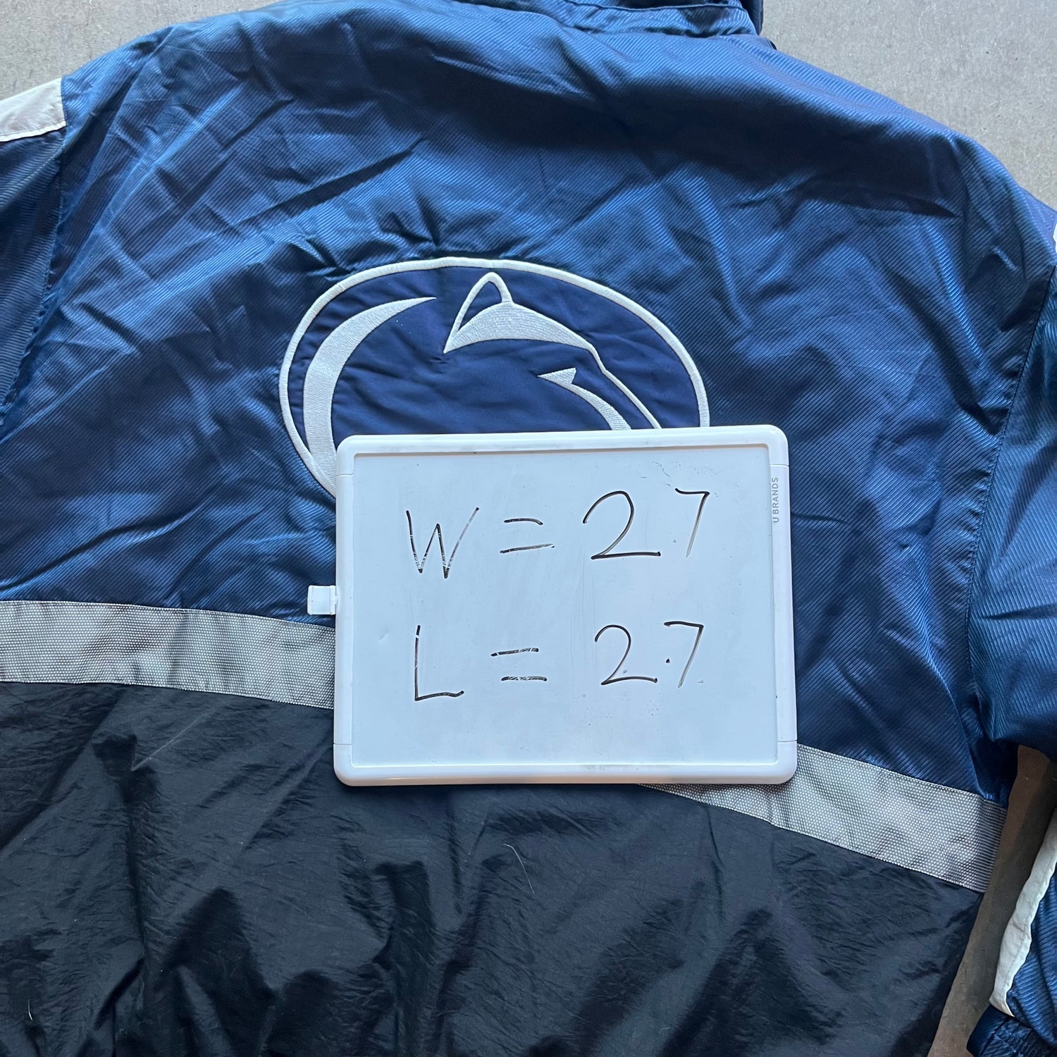 L 90s Penn State Puffer Jacket