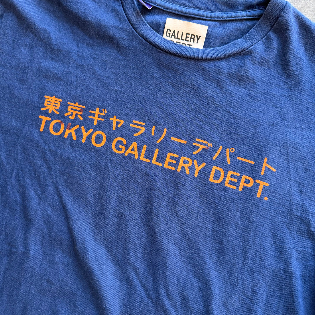 L Gallery Dept Tokyo Tee Navy