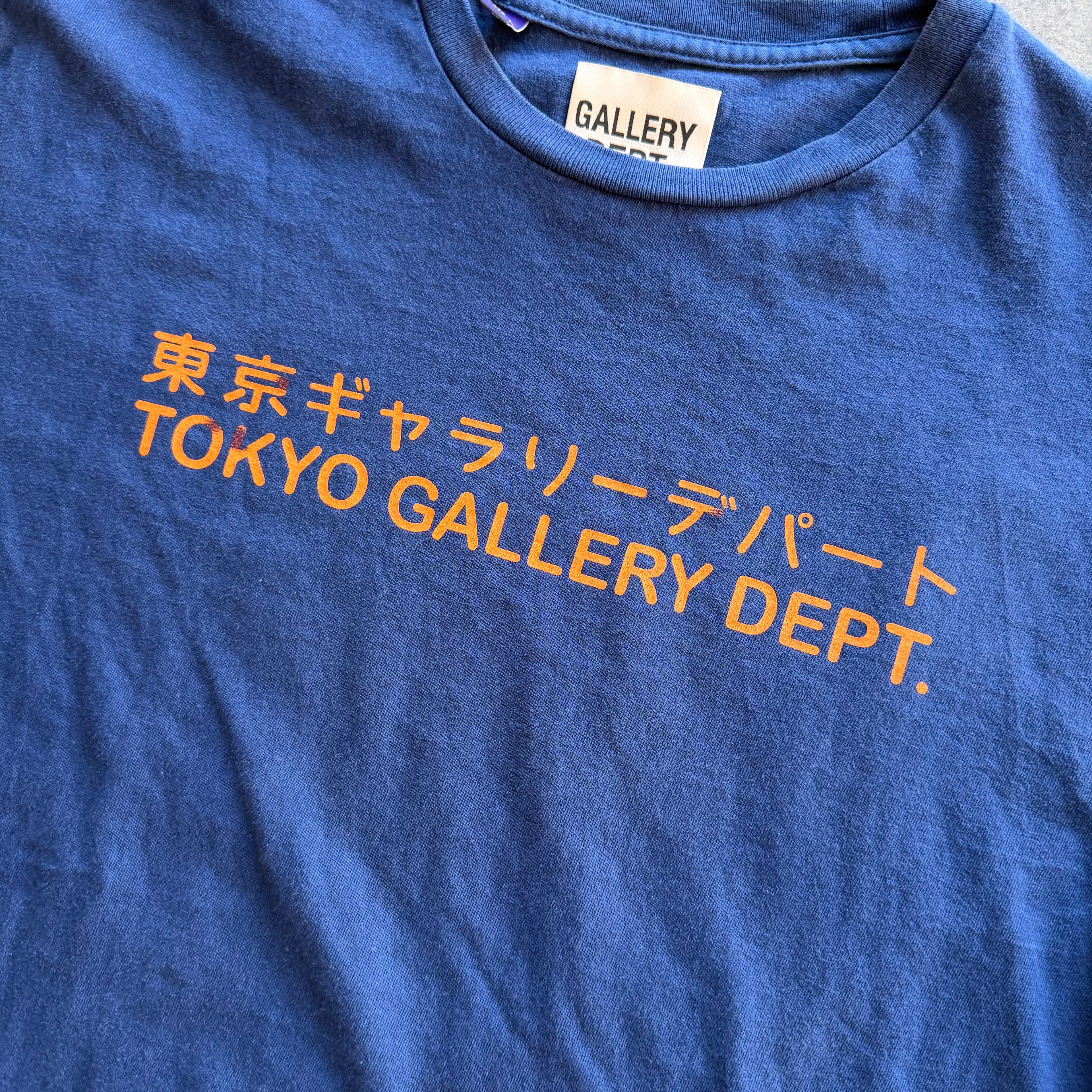 L Gallery Dept Tokyo Tee Navy