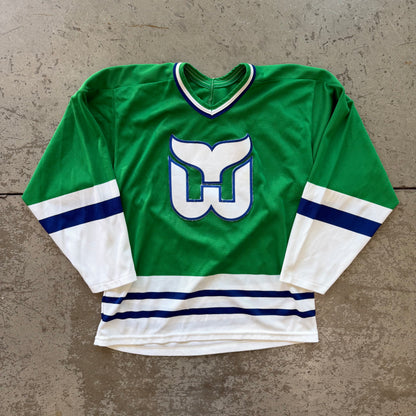 M 90s Hartford Whalers Hockey Jersey