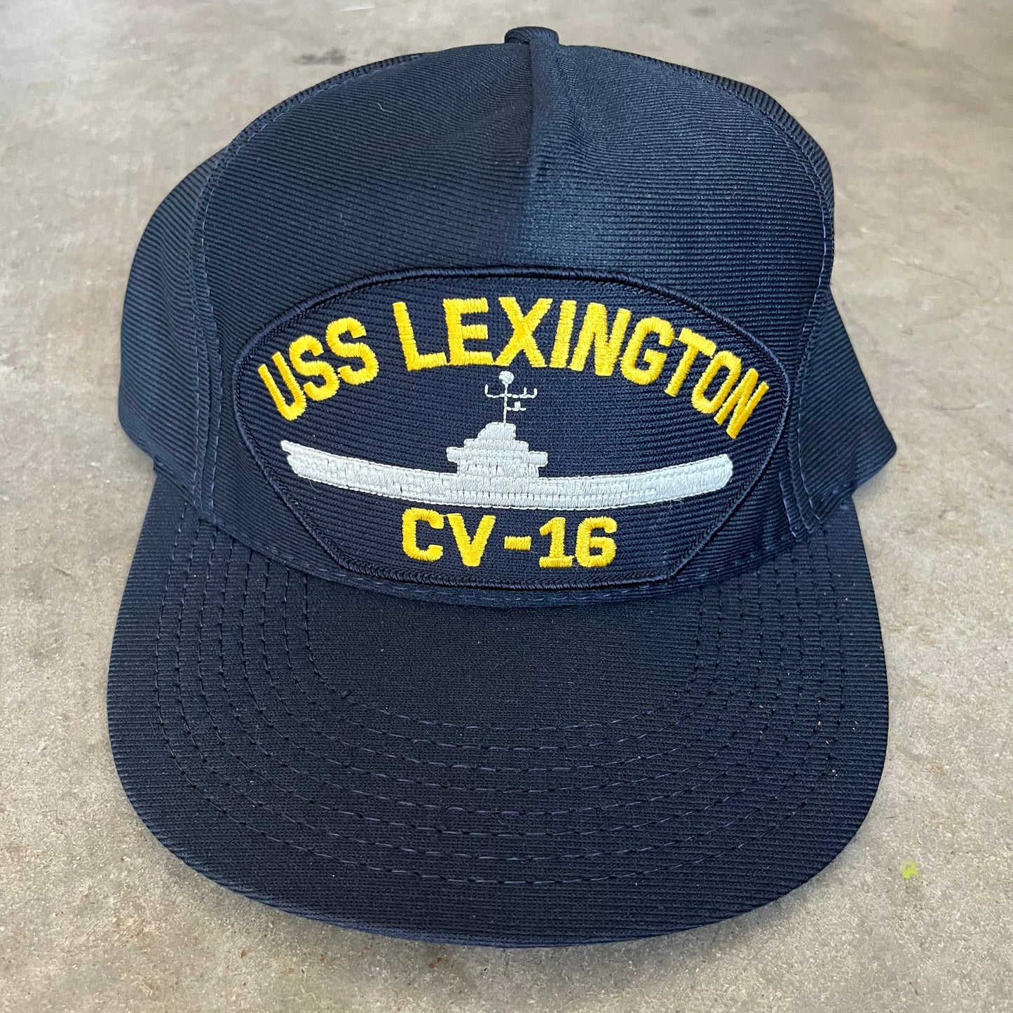 90s USS Lexington Snapback