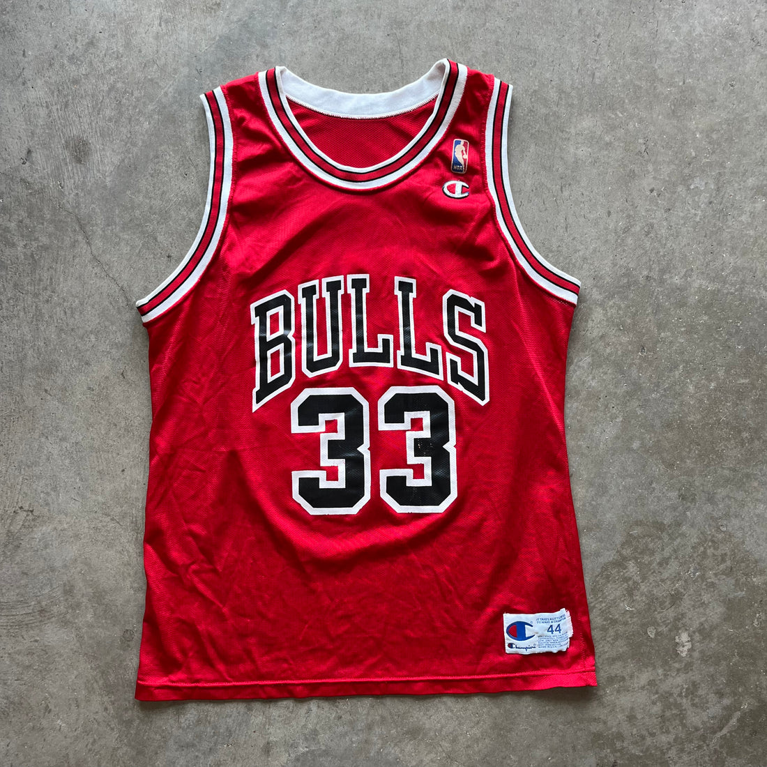 L 90s Pippen Bulls Jersey