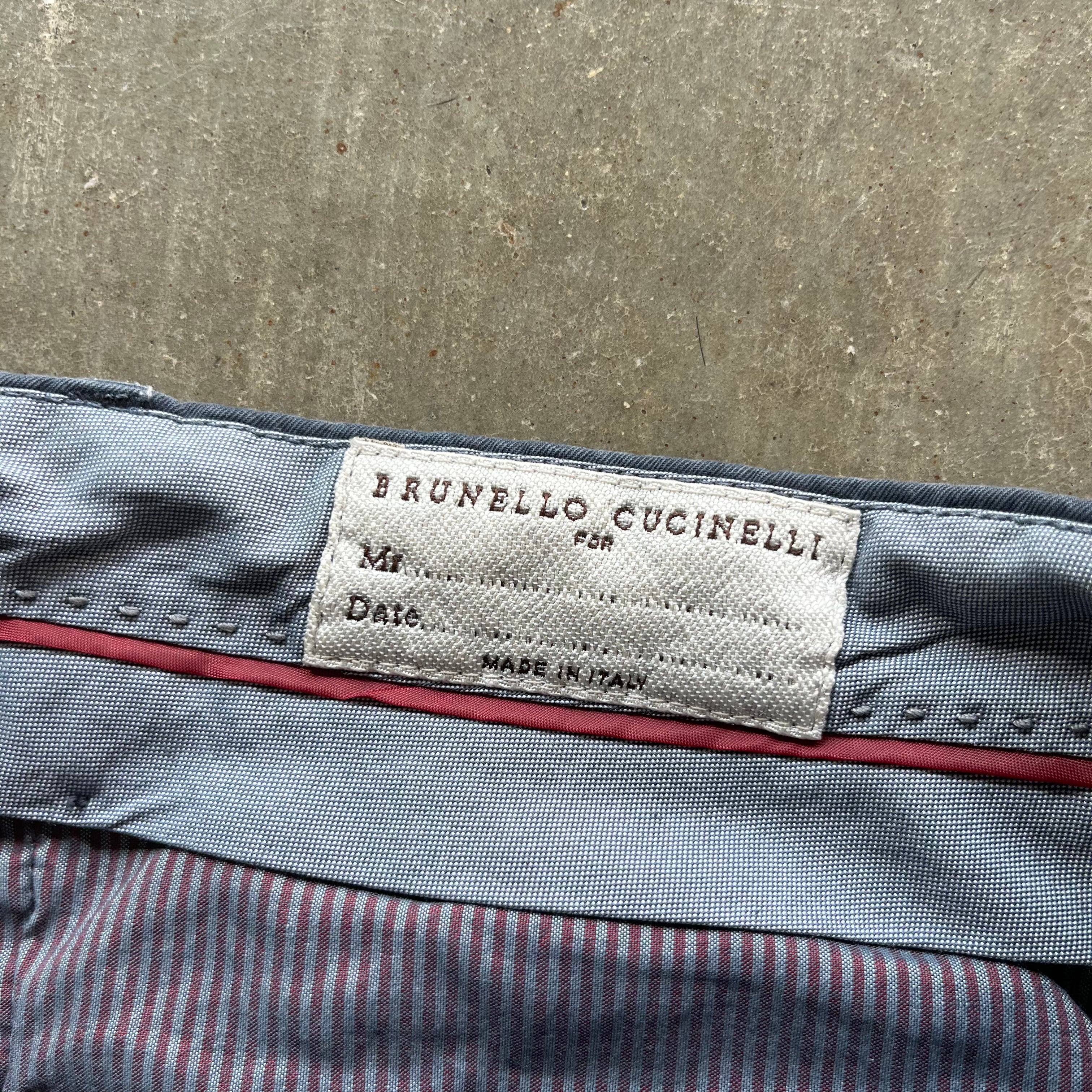 34x32 Brunello Cucinelli Pants Navy