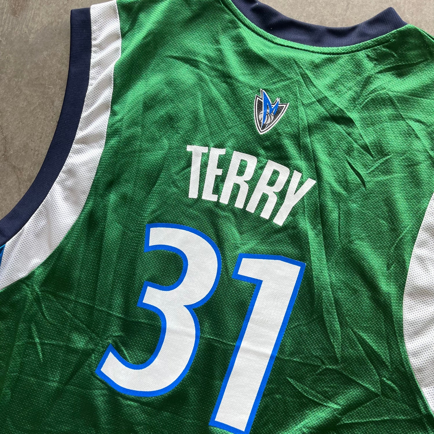XL 00s Jason Terry Mavs Jersey
