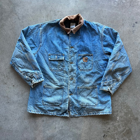 XL 03 Denim Carhartt jacket