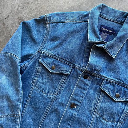 L 00s Calvin Klein Denim Jacket