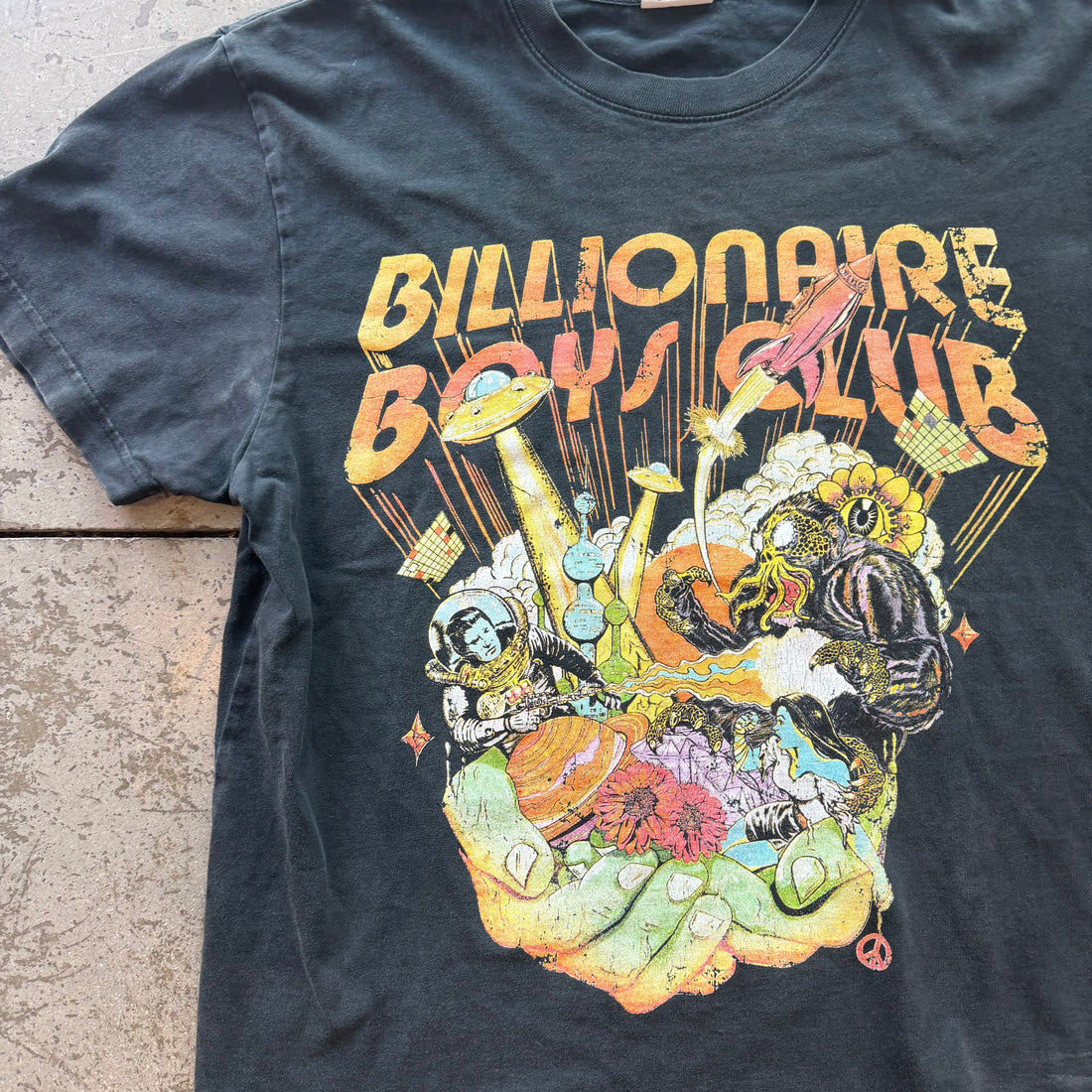 M Distressed BBC Tee