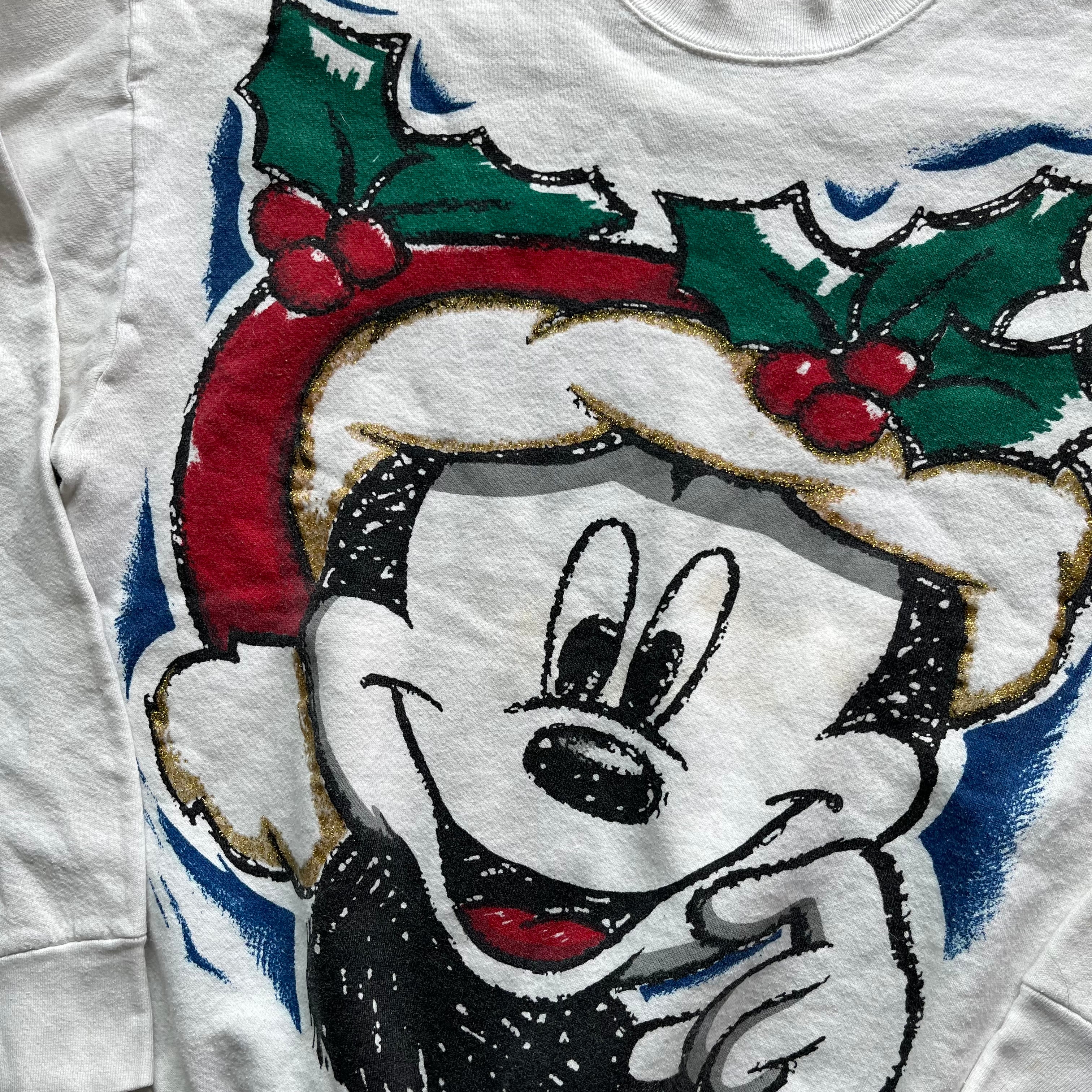 XL 90s Mickey Mouse Crewneck