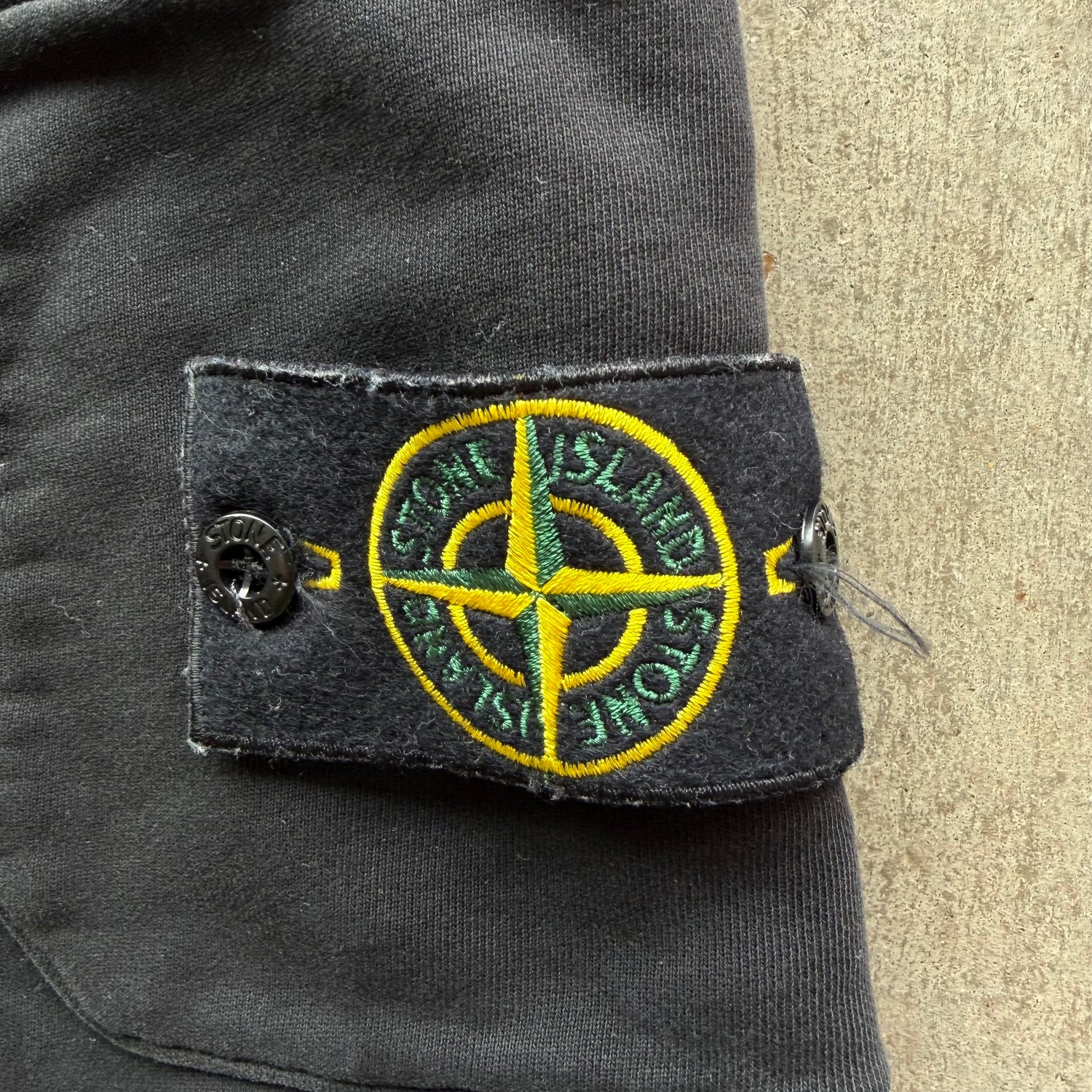 S Stone Island Sweatshorts Black