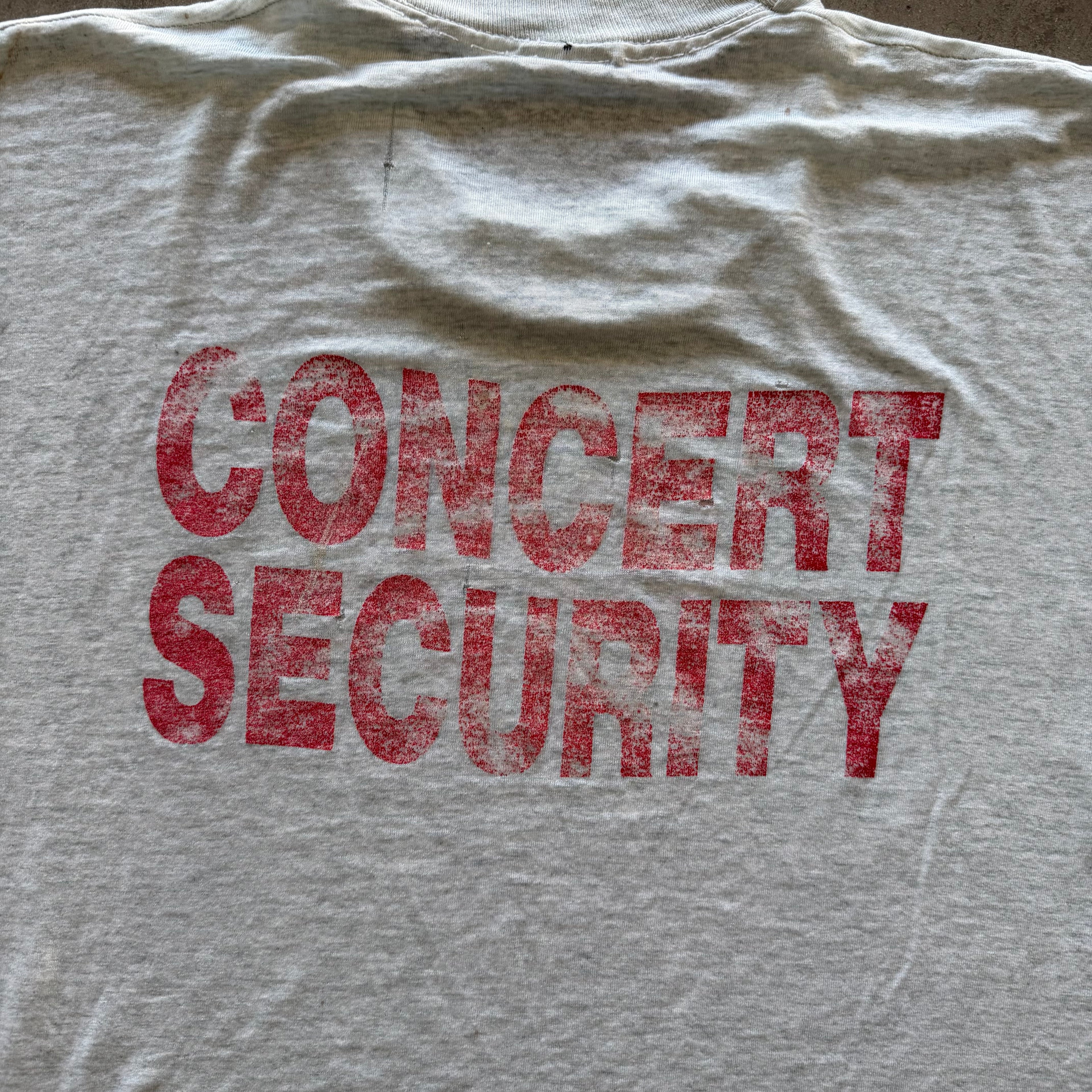 XL 90s Concert Security Tee