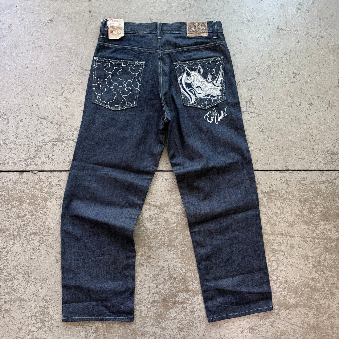36x34 Y2K Ecko Rhino Jeans