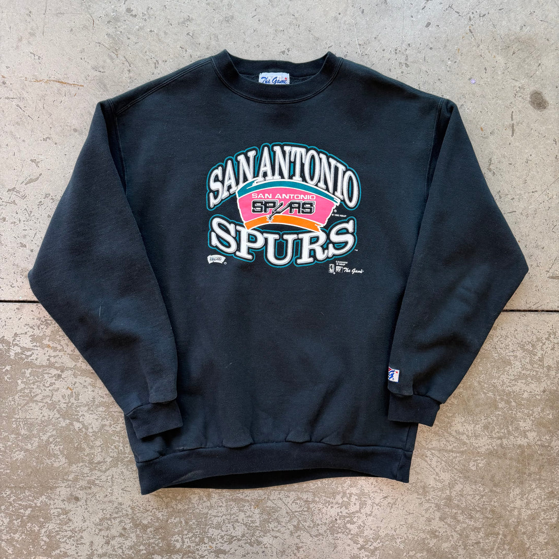 L 90s San Antonio Spurs Crewneck
