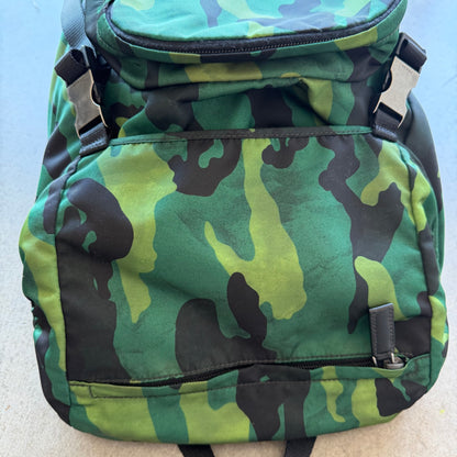 Prada Nylon Camo Backpack