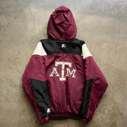 L 90s Texas A&amp;M Starter Jacket