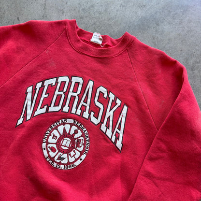 L 80s Nebraska Crewneck