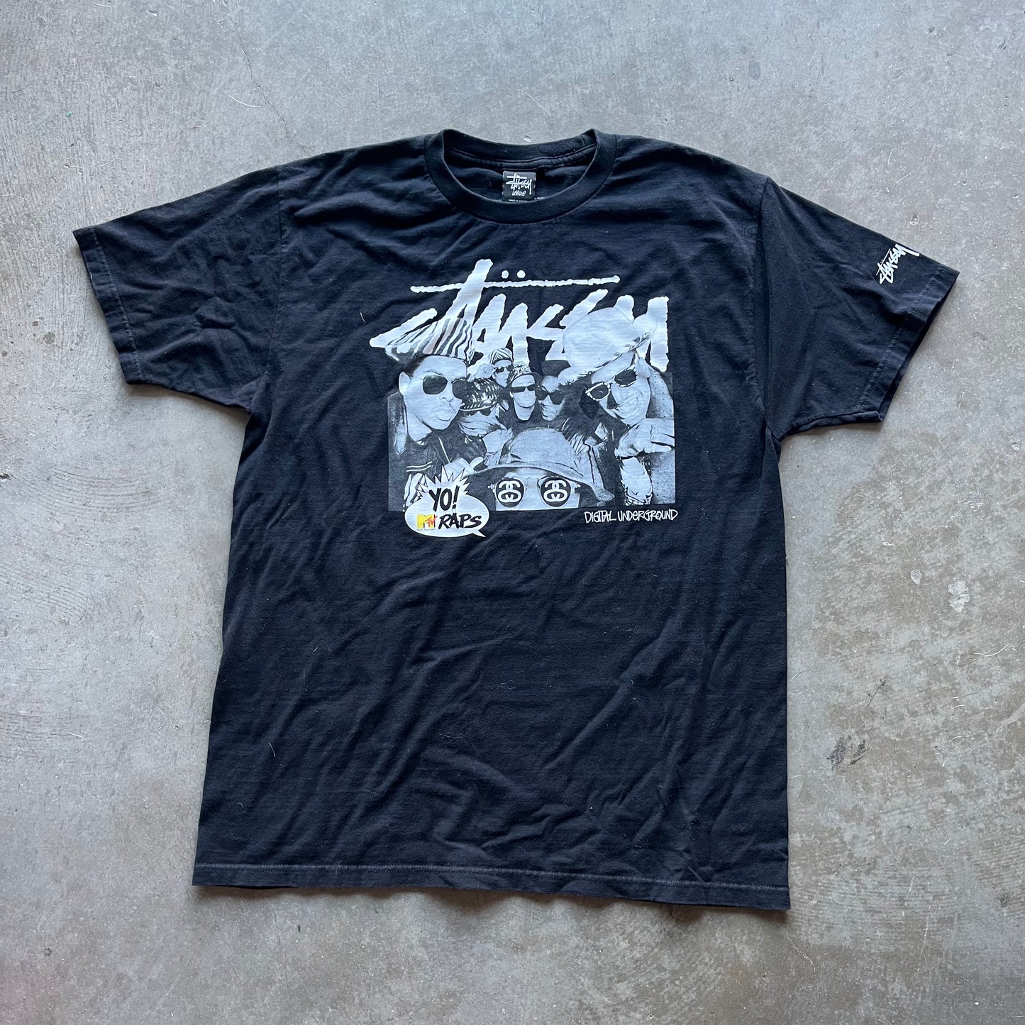 L Stussy MTV Raps Tee