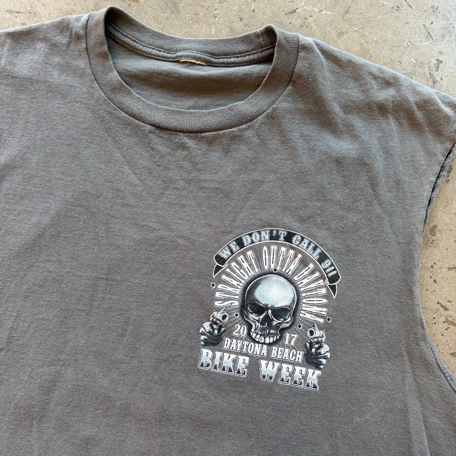 XL 2017 Bike Week Cutoff Tee