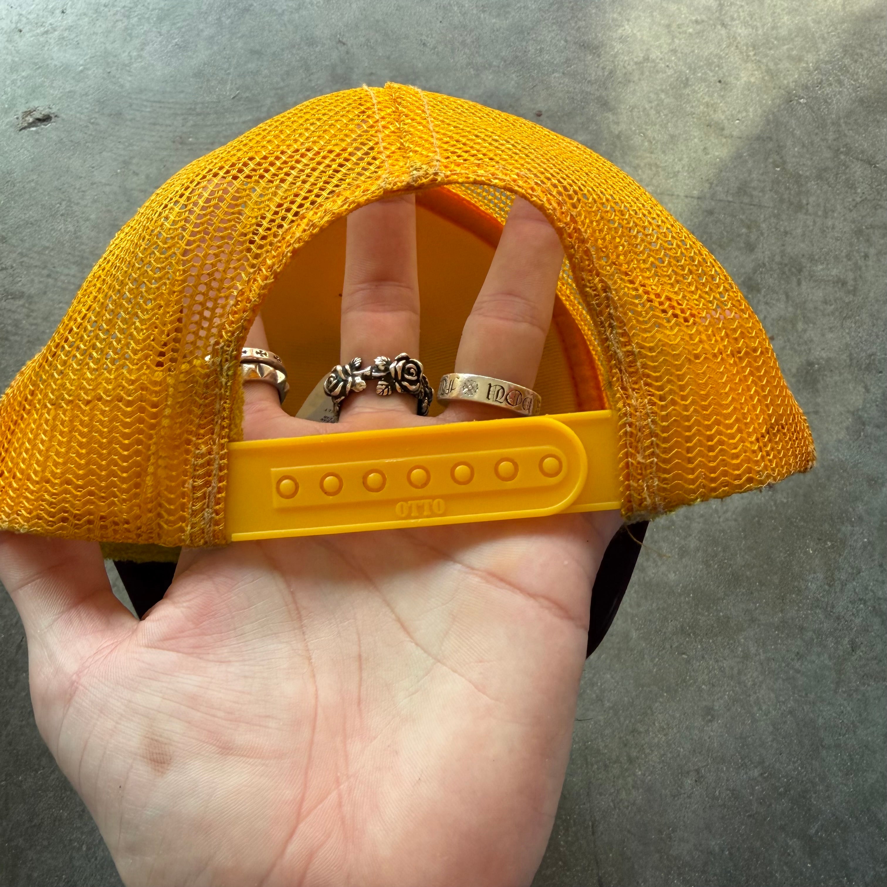 Kapital Kountry Dirty Laundry Hat Yellow