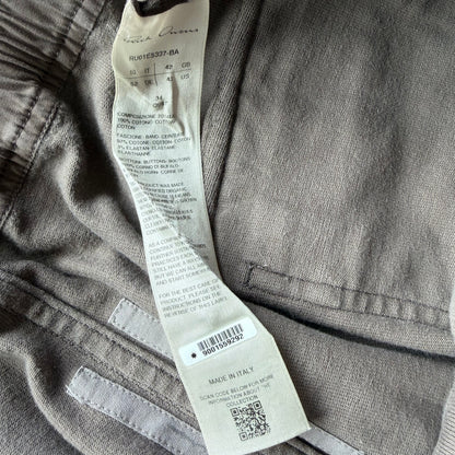 L Rick Owens Hollywood Cargo Joggers Dust
