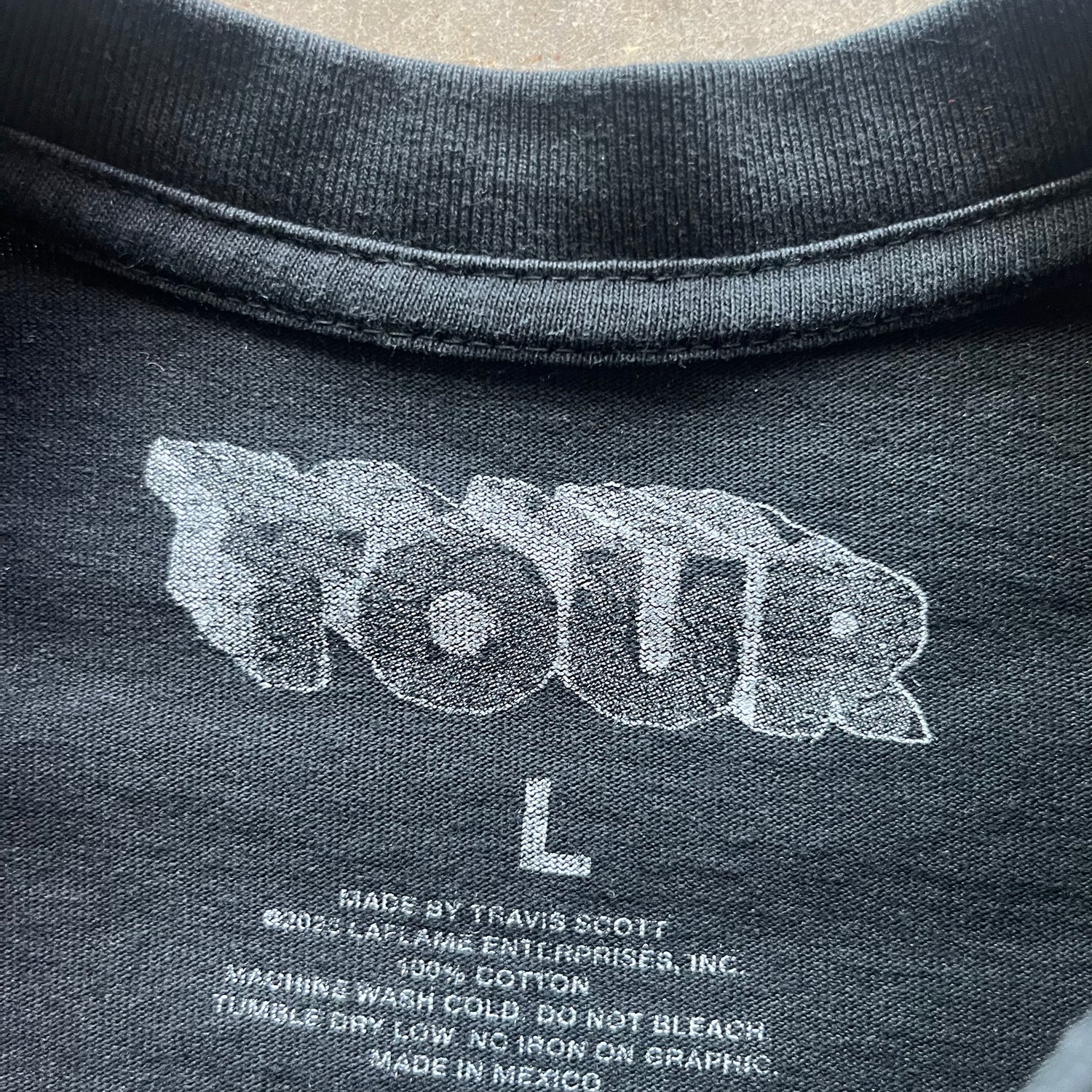 L Travis Scott Utopia Tour Tee