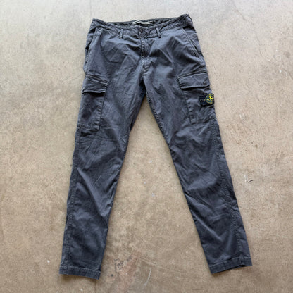 35x32 Stone Island Gray Cargo Pants