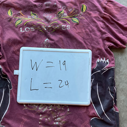 L Y2K Christian Audigier Tee