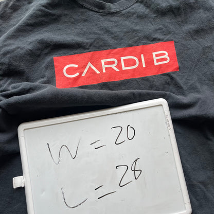 XL 00s Cardi B 94.1 Tampa Tee