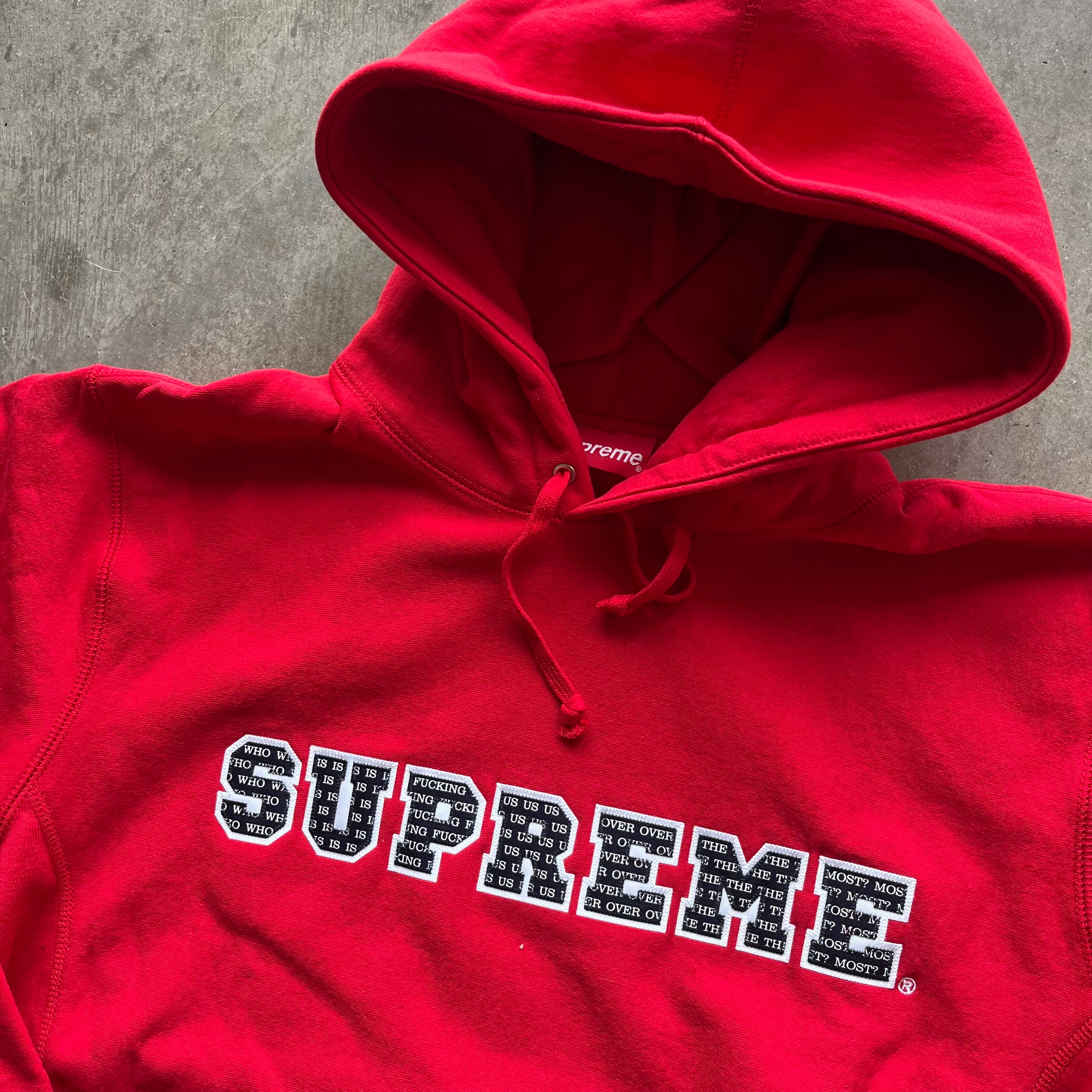 XL Supreme The Most Hoodie