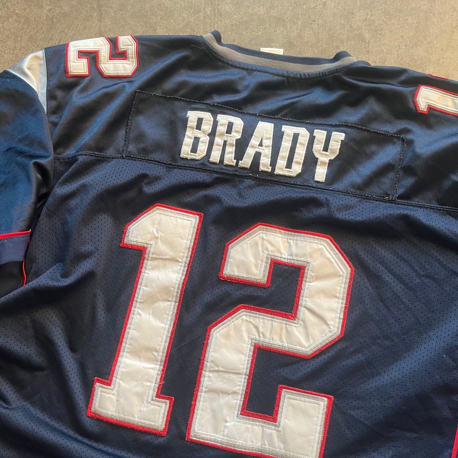 XXL 00s On Field Tom Brady Jersey