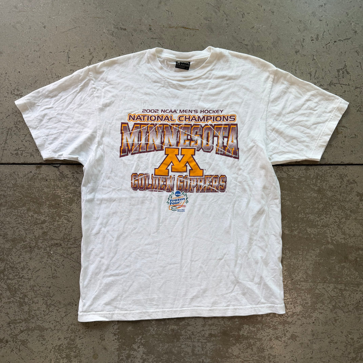 L 02 Minnesota Frozen Four Tee