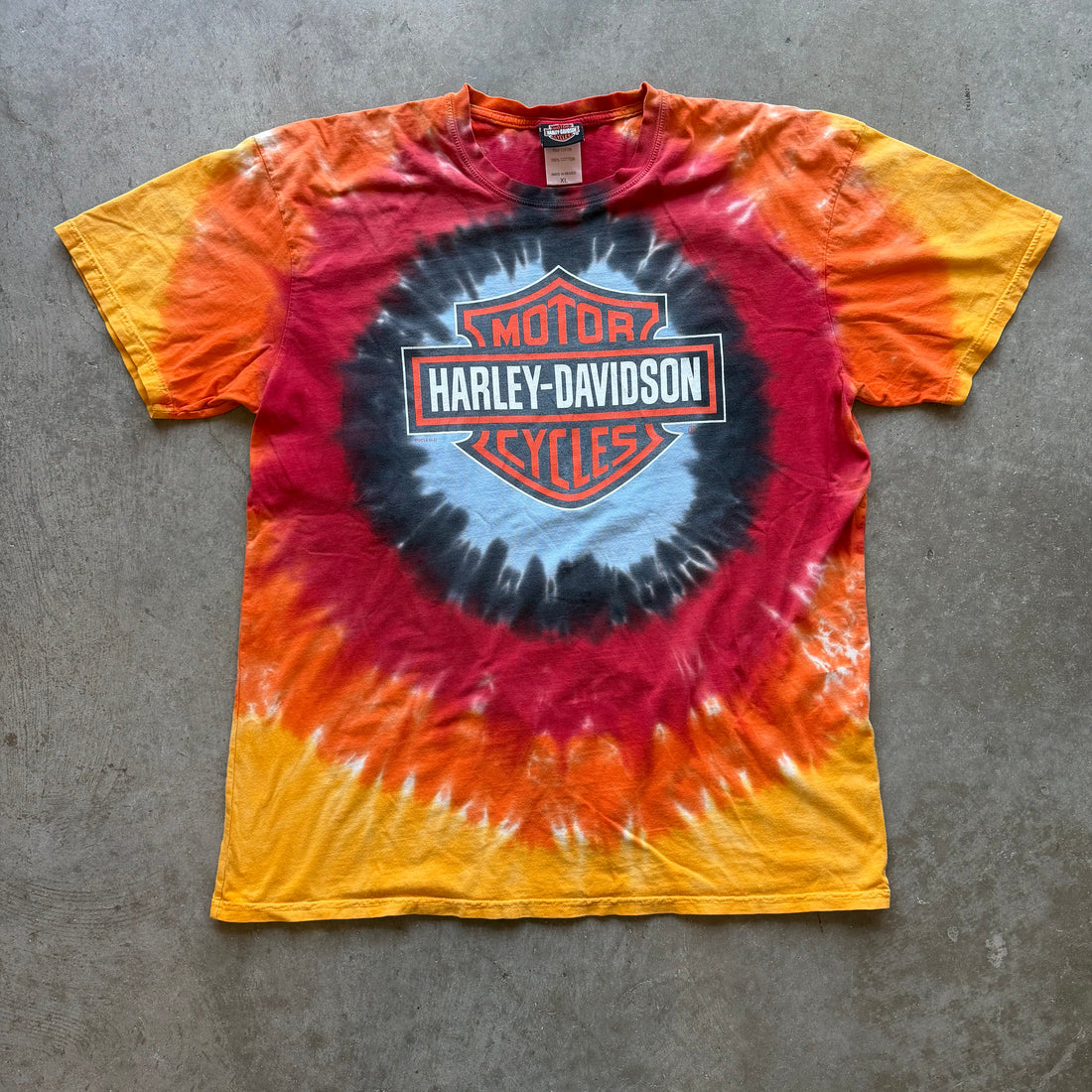 XL 2013 Tye Dye Harley Tee
