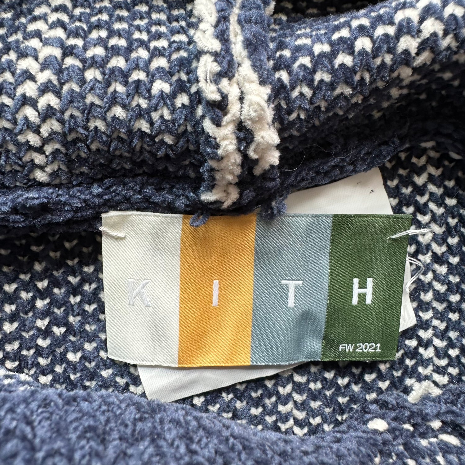 M Blue Kith Yankees Hoodie