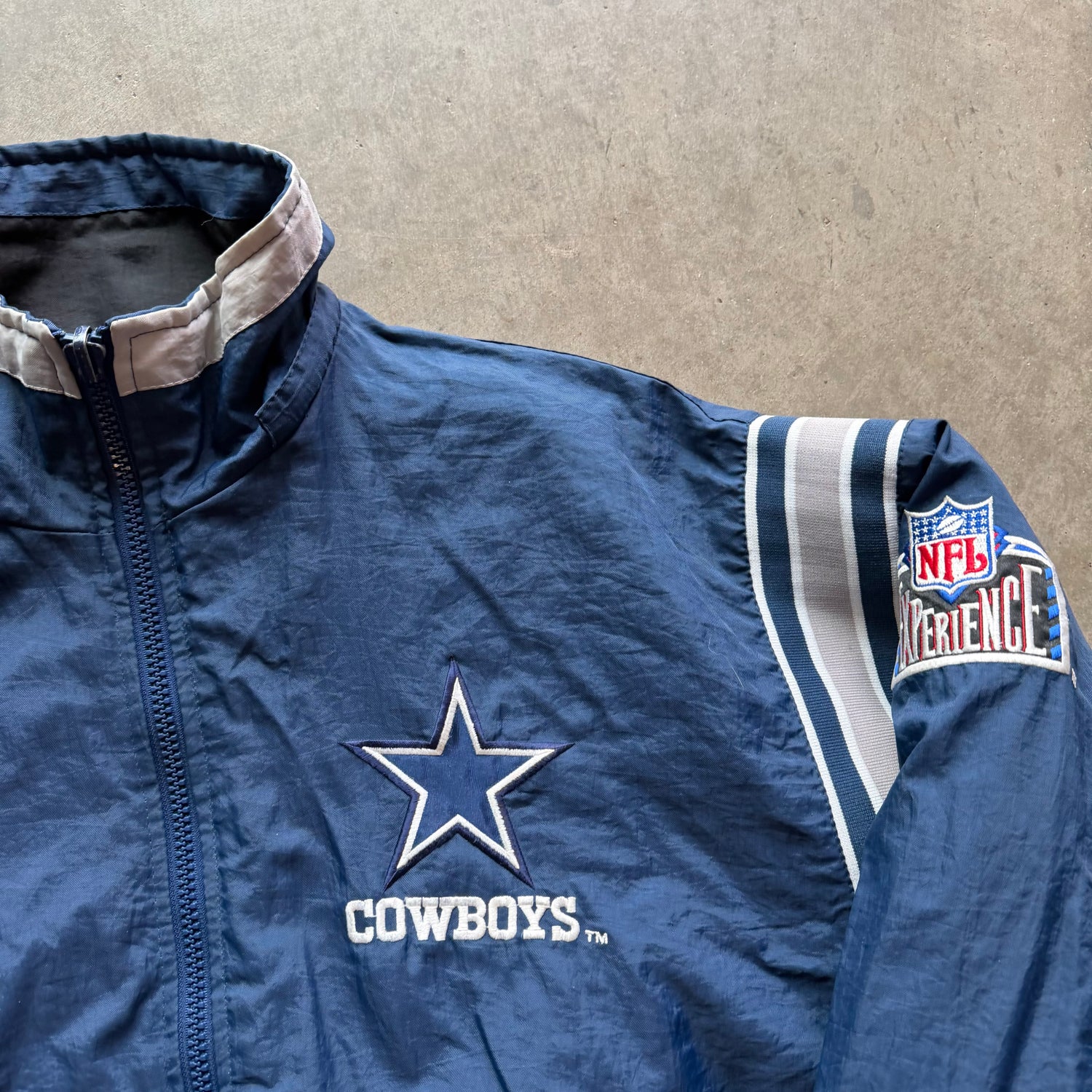 XL Reversible Cowboys Puffer Jacket