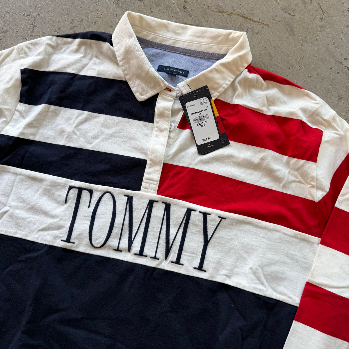 L Tommy Hilfiger Archive Rugby Polo