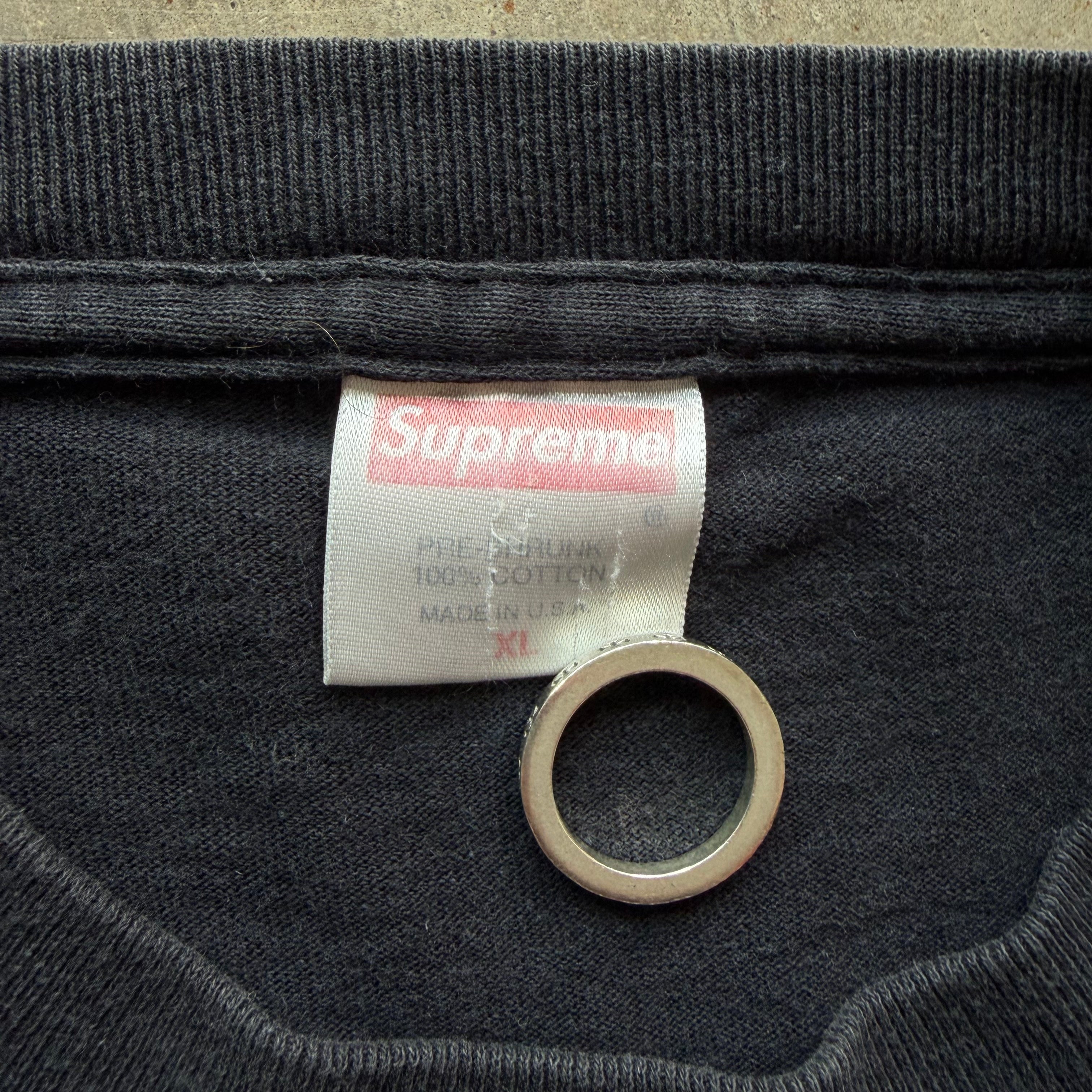 XL Black Supreme Gucci Box Logo