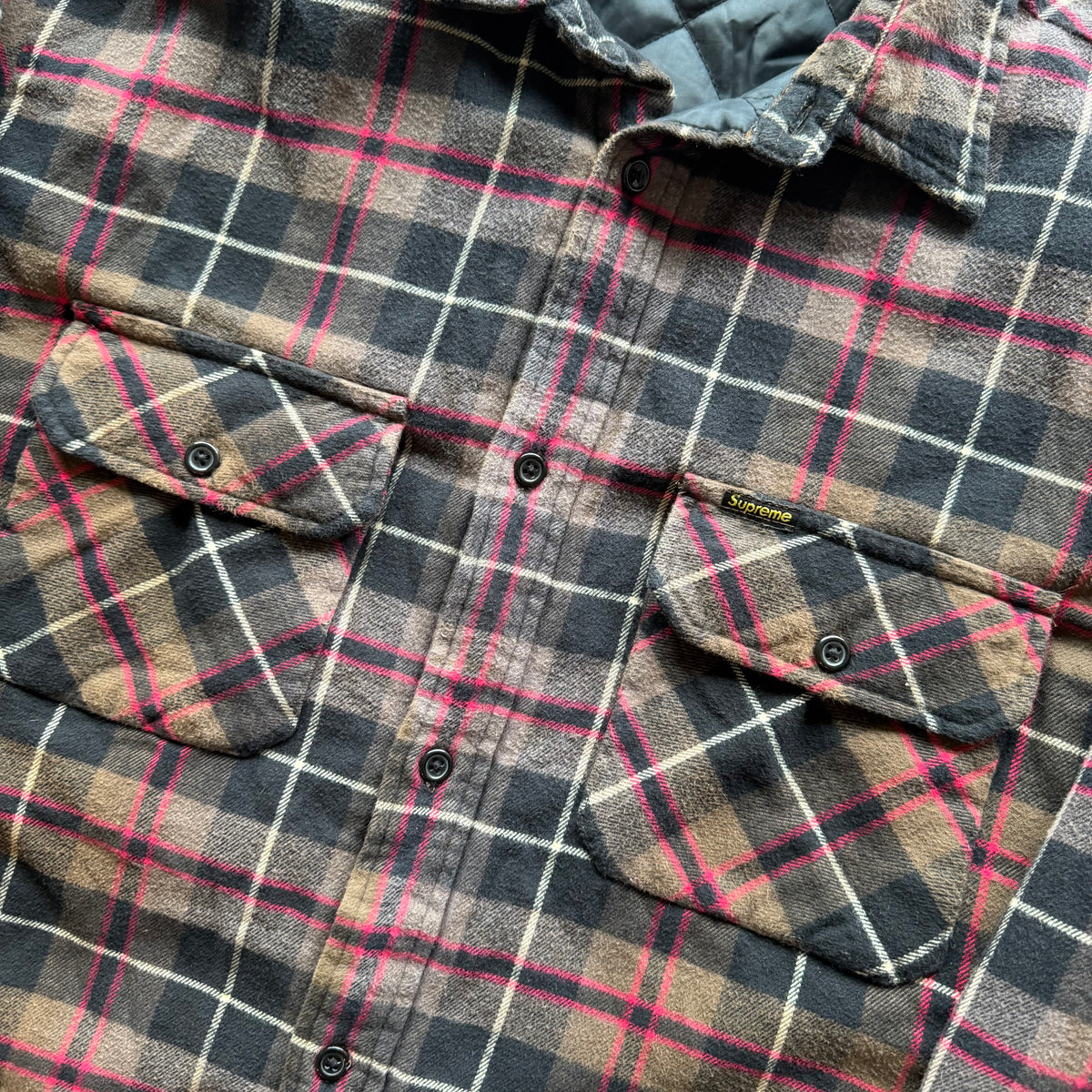 L Supreme Quilted Flannel