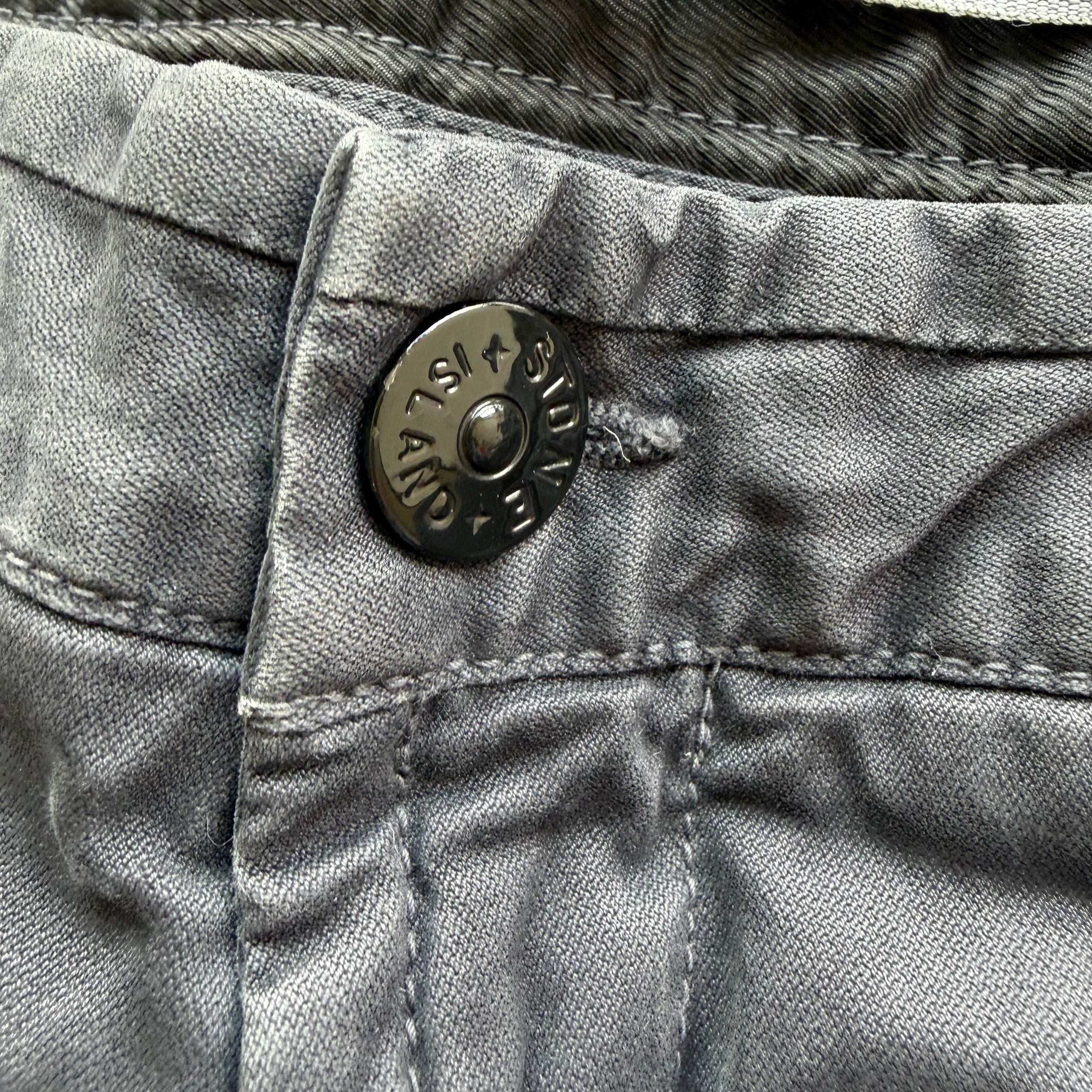 35x32 Stone Island Gray Cargo Pants