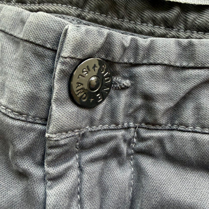 35x32 Stone Island Gray Cargo Pants