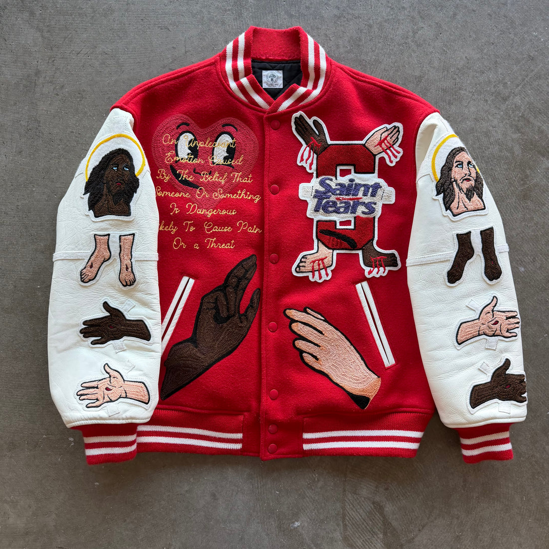 S Saint Mxxxxx x Denim Tears Stadium Jacket