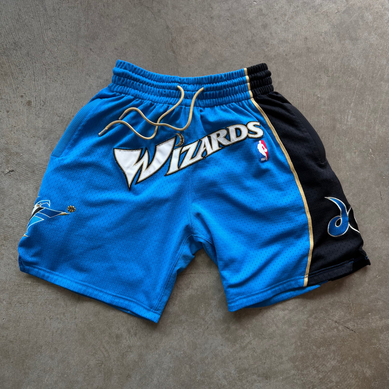 S Just Don Mitchell and Ness Wizards Shorts