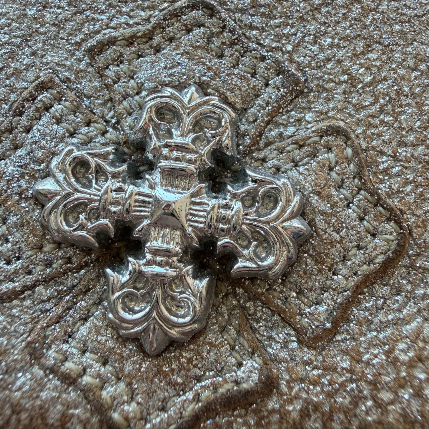 Chrome Hearts Glitter Wallet